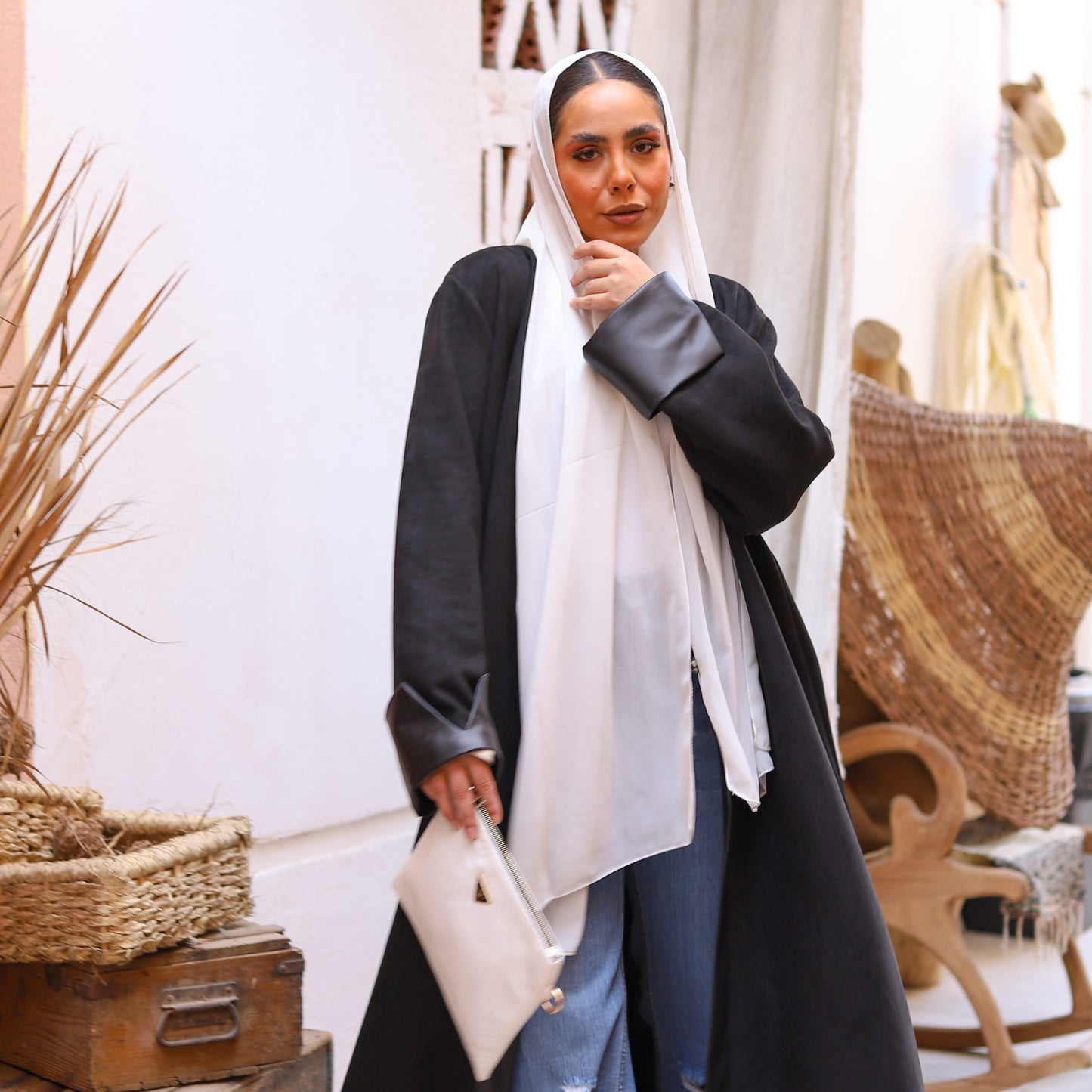 Classic Chamois Abaya