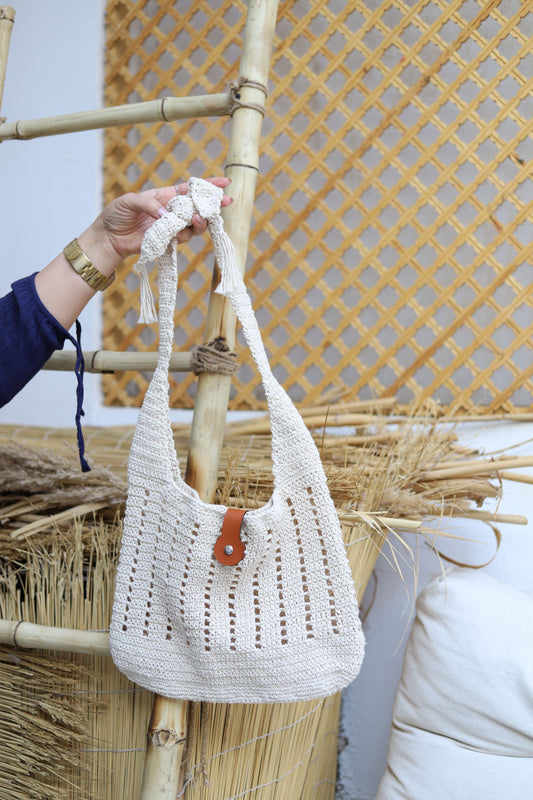 Big casual Practical crochet bag